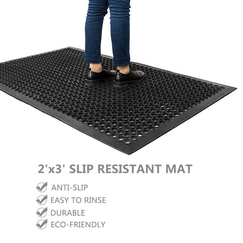 60x90cm thick rubber mat - 60x90cm,