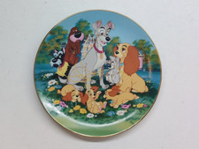 Disney Kenleys Cartoon Classics Lady and the Tramp Display Plate