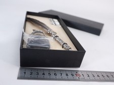 Quill Pen And Ink Set Fountain