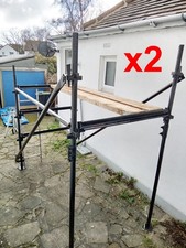 KWIKSTAGE 8ft x2 Scaffolding Platform Tower Workspace Storage. NO CLAMPS NEEDED!