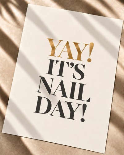 Nail tech print - print,
