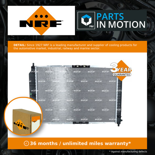 Radiator fits daewoo - radiator, kalos