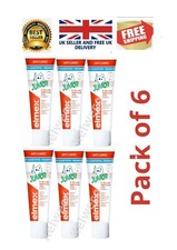 6 X ELMEX JUNIOR 5-12 Years Old Children Toothpaste 75 ml. Pack of 6