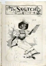 1894 THE SKETCH Magazine KATE