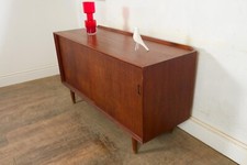 Vintage Teak Mid Century Danish Sideboard By Arne Vodder for Sibast