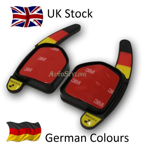 German flag paddle shift - german,