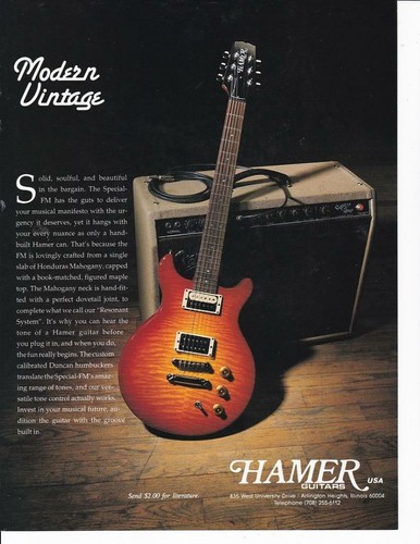 Rare 1993 hamer special - rare, special-fm