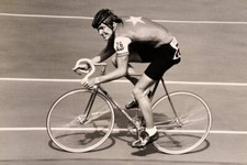 Tony Doyle of Great Britain in action at Herne Hill in London, En - Old Photo