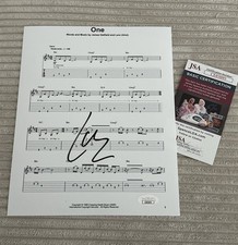 🔥 Lars Ulrich Signed 8x10