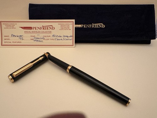 Parker italic nib black - 95,