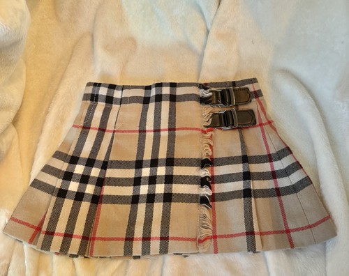Burberry check wool baby girls - burberry,