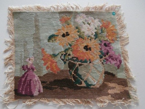 Vintage completed needlepoint
