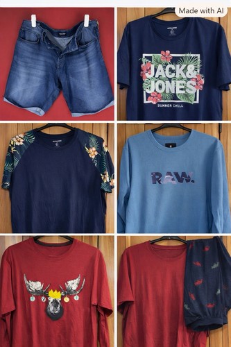 Bundle clothes xxl and - of,