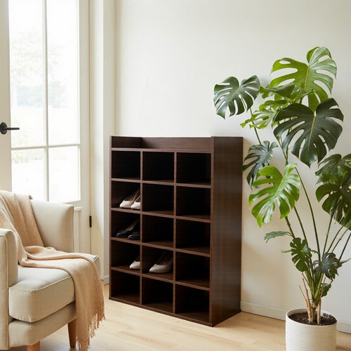 Tall wide wooden cube - tall,