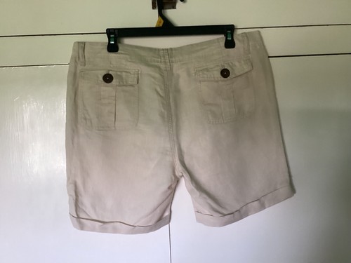 Ladies saltrock beige linen - ladies,