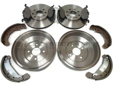 VAUXHALL ASTRA VAN G MK4 98-04 FRONT BRAKE DISCS & PADS AND REAR DRUMS & SHOES