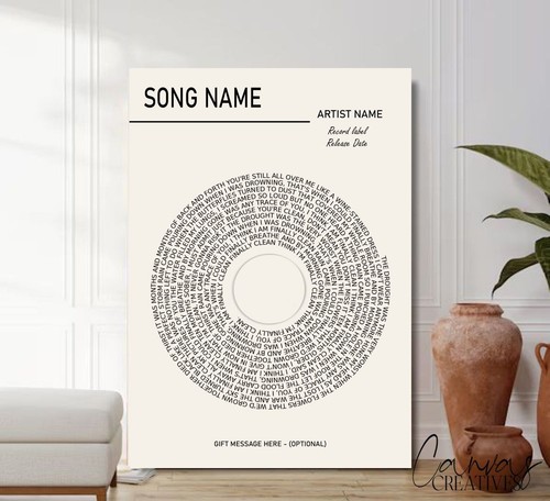 Personalised song lyrics - personalised,