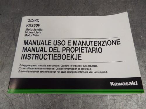 2015 kawasaki kxf 250 owners - 2015,