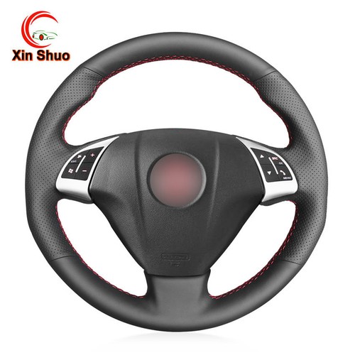 Black artificial leather - artificial,