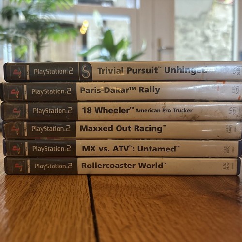 Job lot ps2 games good - 6,
