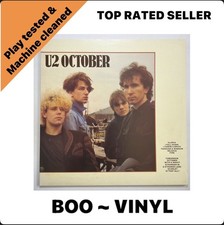 U2 ‎– October Vinyl LP