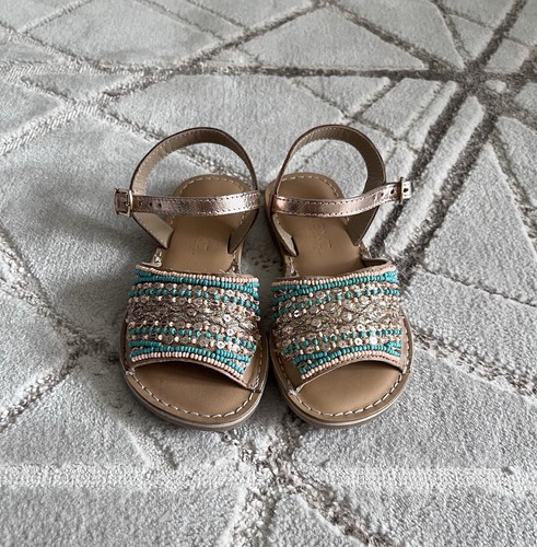 Next girls beaded sandals - beaded,