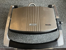 Breville VST025 Sandwich Panini Press Toaster Toastie Maker Silver - RRP £32.00