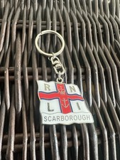 RNLI Scarborough Metal Keyring