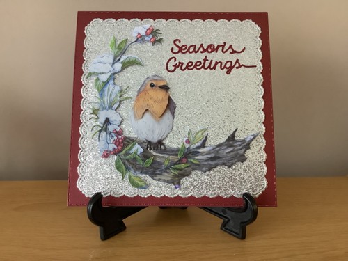 Handmade christmas robin - christmas,