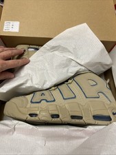 Nike Air More Uptempo 96, Limestone Valerian Blue, Men’s Uk 12, Rare!