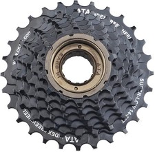 ATA Speed Bike Freewheel 7 Speed Cassette 14-28T Screw On
