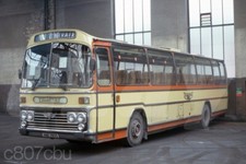 Coach Photo - ex Yelloway (at auction) XNE190S AEC Reliance Plaxton Supreme