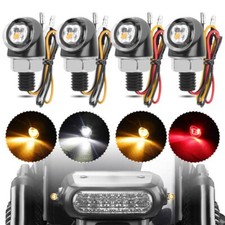 4x Mini Turn Signal Light LED Indicator Marker Lamp For Motorcycle ATV Dirt Bike