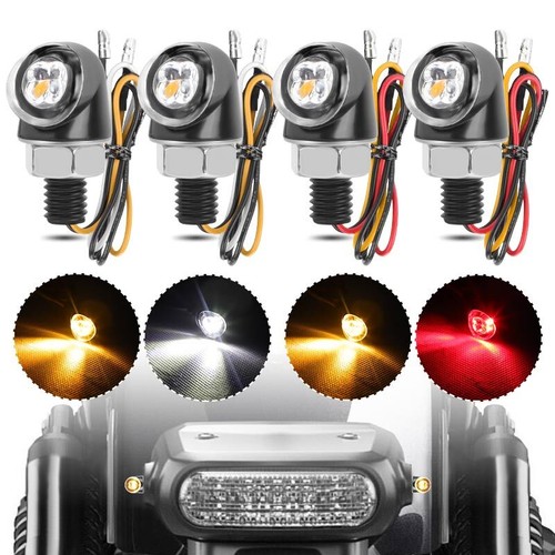 Mini turn signal light led - 4x,