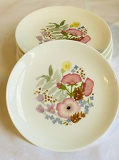 9x Vintage Wedgwood Meadow
