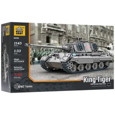 Buildarmy King Tiger WWII German Tank Brick Model