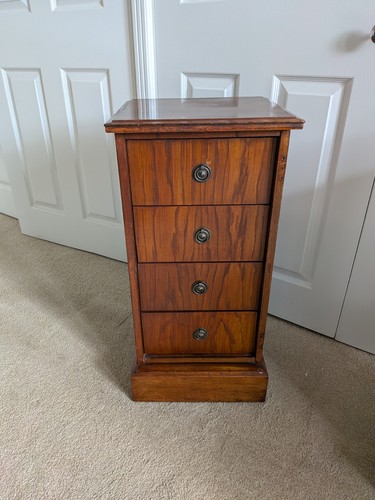 Vintage mahogany bedside - vintage,