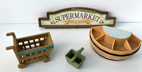 Sylvanian families supermarket - families,