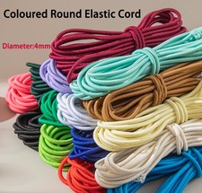 Coloured Round Elastic Cord