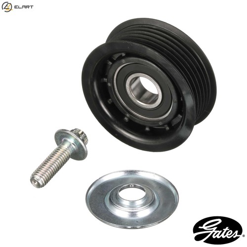 Deflectionguide pulley vribbed - deflectionguide,