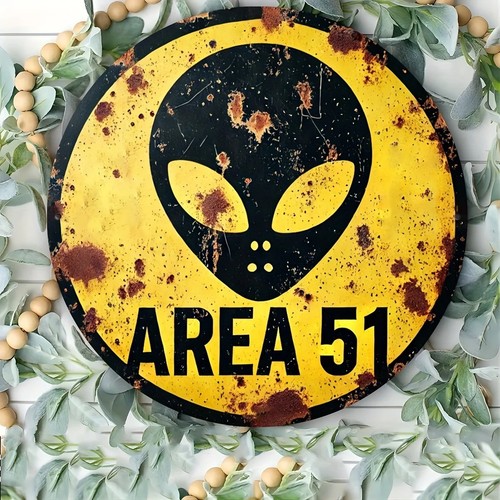 Vintage area alien metal - area,