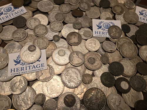 Estate sale old coins - estate,