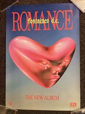 FONTAINES D.C. - MUSIC PROMO ALBUM POSTER - ROMANCE ALBUM - OFFICIAL ORIGINAL