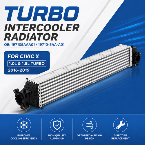 Turbo intercooler for - turbo, honda