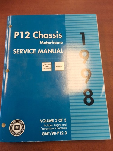 1998 chevrolet gmc p12 - 1998,