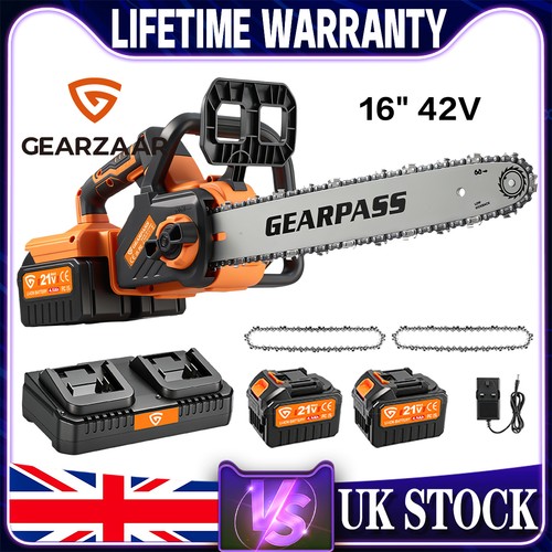 42v cordless chainsaw - 16",