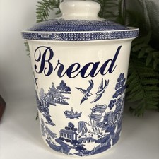 Vintage Retro Blue & White