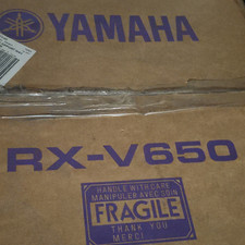 Yamaha RX-V650 Black A/V