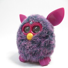 Furby Boom Purple Pink Speckled Voodoo Magic 2012 Hasbro Toy Retro Untested 