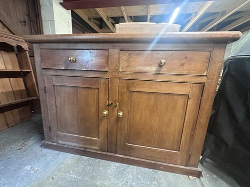 Antique pine kitchen welsh - antique,